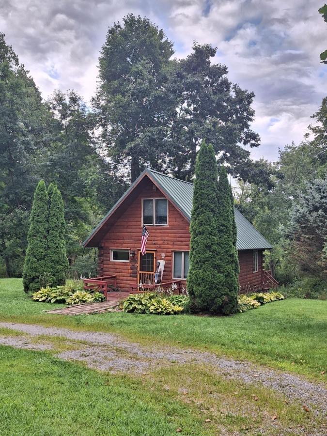 Neshannock Creekside Log Cabin Volant Екстериор снимка